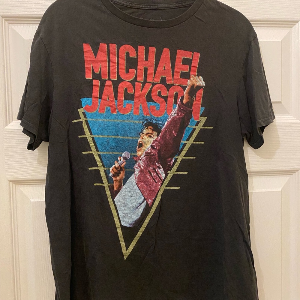Michael Jackson Graphic T-Shirt Medium Men’s Black